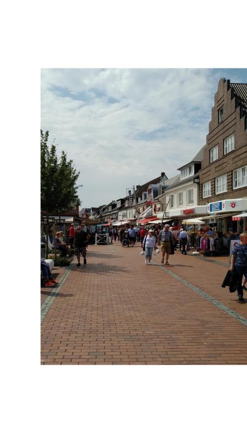 Haus Tertius - Strand- Und Hafennahe Ruhige Ferienwohnung Büsum Eksteriør billede