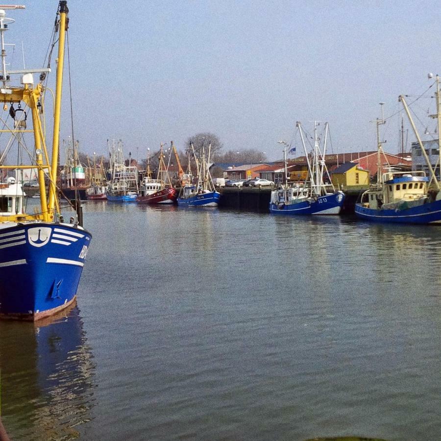 Haus Tertius - Strand- Und Hafennahe Ruhige Ferienwohnung Büsum Eksteriør billede