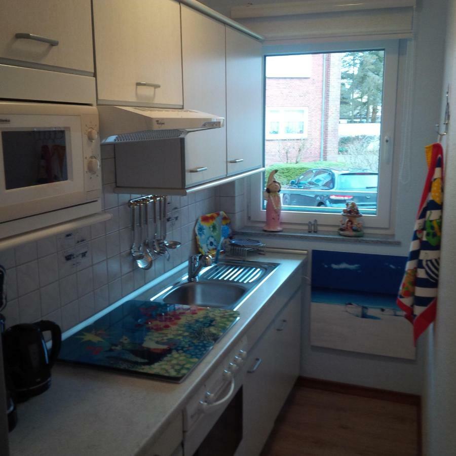 Haus Tertius - Strand- Und Hafennahe Ruhige Ferienwohnung Büsum Eksteriør billede